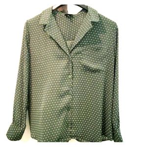 Who What Wear Green blouse